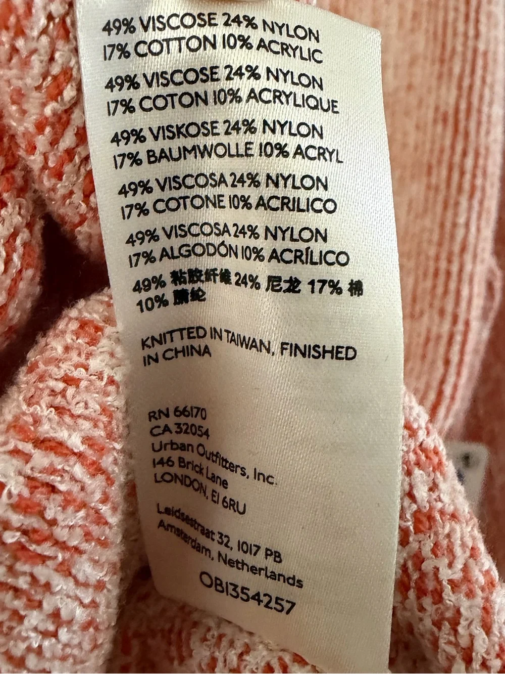 NWT Free People Carrot Cake Lenox Tunic Sweater Womens Size Medium
